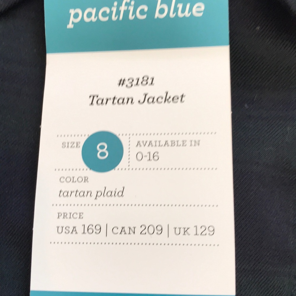 NWT CAbi Tartan Jacket - Picture 6 of 7